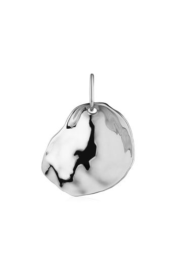 Monica Vinader Nura small shell pendant charm - Argento