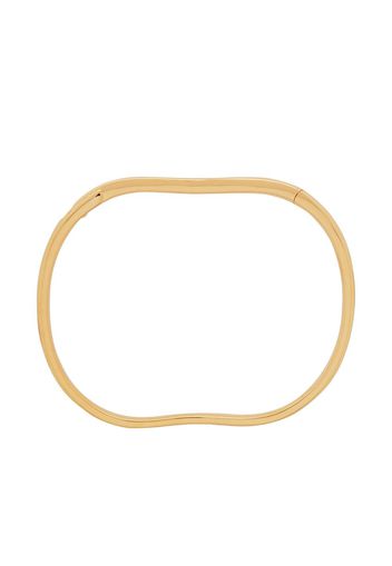 Monica Vinader Alta Capture charm bangle - Oro