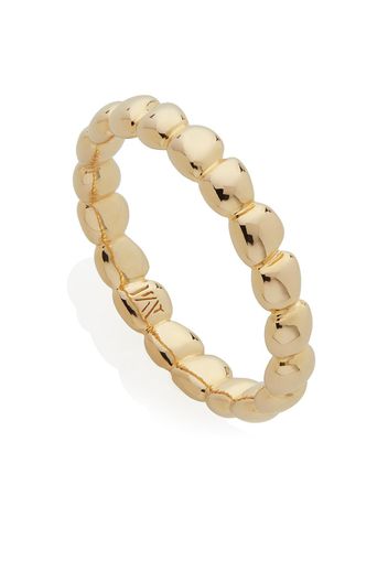 Monica Vinader Nura teardrop eternity ring - Oro