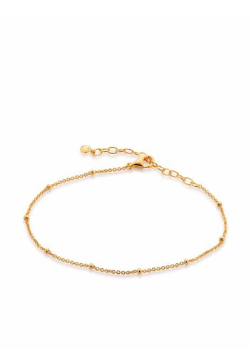 Monica Vinader fine beaded chain bracelet - Oro