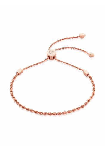 Monica Vinader Bracciale a catena Corda - Rosa