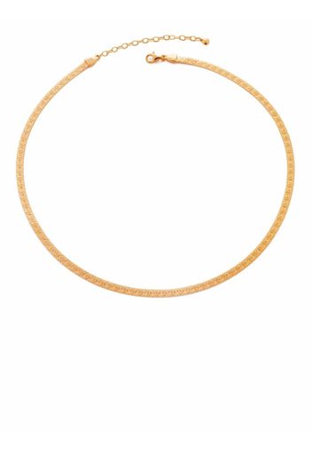 Monica Vinader Choker con catena - Oro