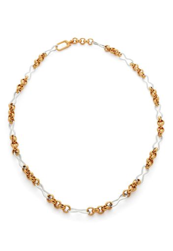 Monica Vinader Collana Heritage Link - Oro