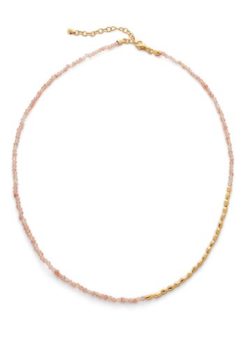 Monica Vinader Mini Nugget gemstone beaded Necklace - Oro