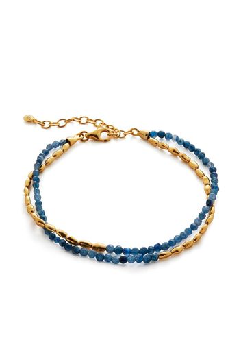 Monica Vinader Mini Nugget gemstone beaded bracelet - Oro