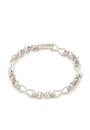 Monica Vinader Heritage chainink bracelet - Argento