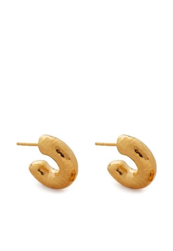 Monica Vinader Siren Muse chunky hoop earrings - Oro