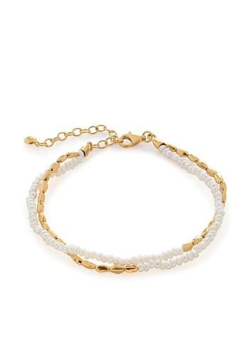 Monica Vinader Bracciale con perline - Oro