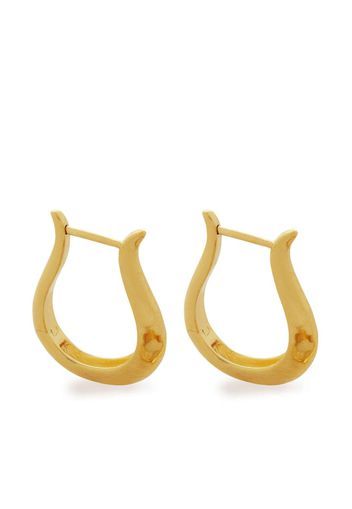 Monica Vinader Orecchini in oro giallo Vermeil 18kt