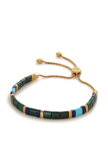 Monica Vinader Bracciale Delphi con malachite - Verde