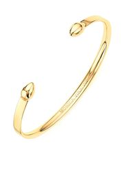 Monica Vinader Bracciale rigido Fiji Bud - Oro