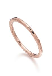 Monica Vinader Siren hammered ring - Rosa