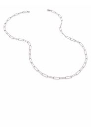 Monica Vinader Alta textured chain necklace - Argento