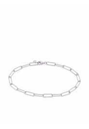 Monica Vinader Alta textured chain bracelet - Argento