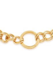 Monica Vinader Bracciale a maglia barbazzale Groove - Oro