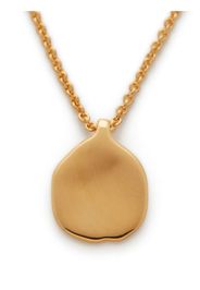 Monica Vinader coin-pendant necklace - Oro