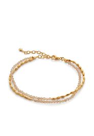 Monica Vinader Mini Nugget gemstone beaded bracelet - Oro