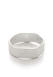 Monica Vinader Siren Muse band ring - Argento