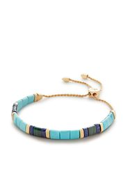 Monica Vinader Bracciale Delphi con turchese - Blu