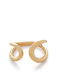 Monica Vinader Flow gold-vermeil ring - Oro