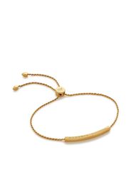 Monica Vinader mini Linear friendship bracelet - Oro