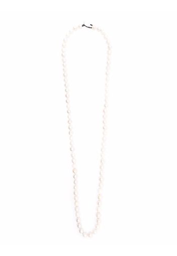 Monies long pearl necklace - Bianco