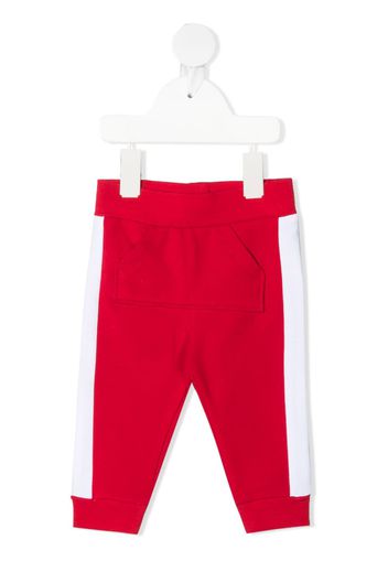 Monnalisa Pantaloni sportivi con ricamo - Rosso