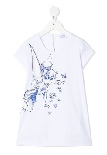 Monnalisa T-shirt con stampa - Bianco