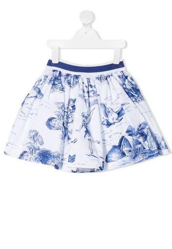 Monnalisa disney-cartoon skirt - Bianco