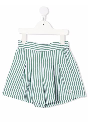 Monnalisa Shorts a righe - Verde