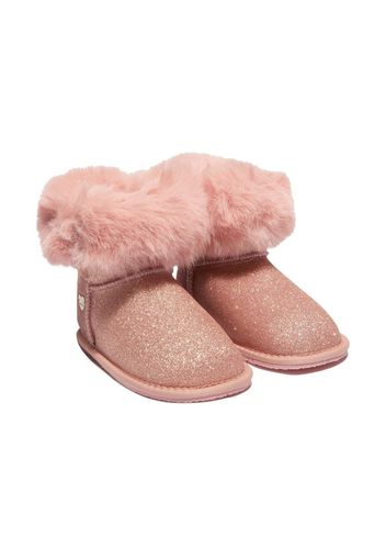 Monnalisa glitter snow boots - Rosa