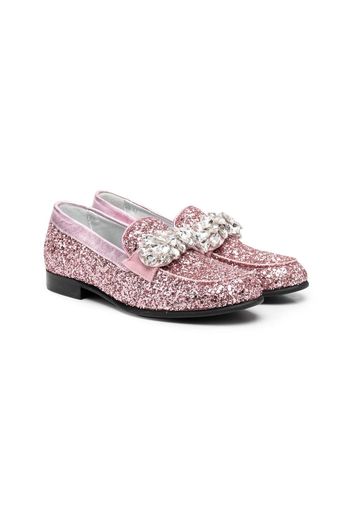 Monnalisa Ballerine con glitter - Rosa