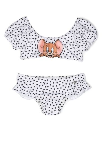 Monnalisa Bikini a pois - Bianco