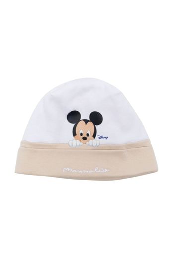 Monnalisa Berretto Mickey Mouse x Disney - Bianco