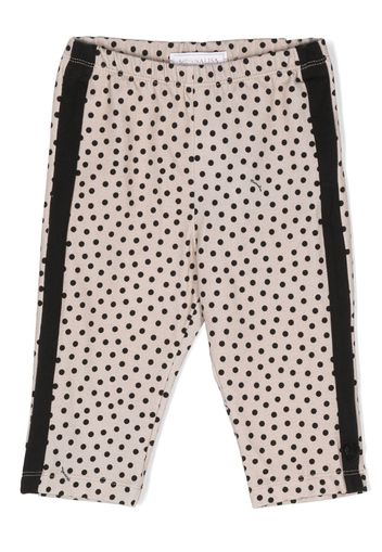 Monnalisa Leggings a pois - Toni neutri