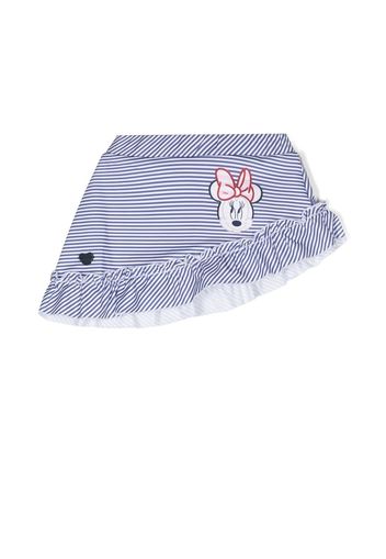 Monnalisa Minnie Mouse asymmetric skirt - Bianco