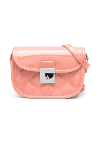 Monnalisa quilted satchel bag - Rosa