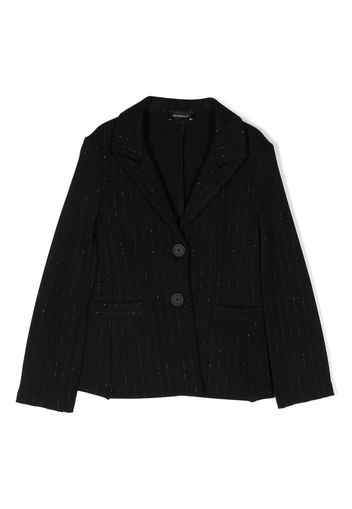 Monnalisa single-breasted blazer - Nero