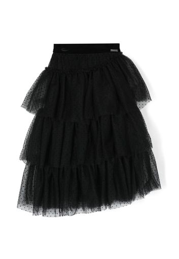 Monnalisa cotton tutu skirt - Nero