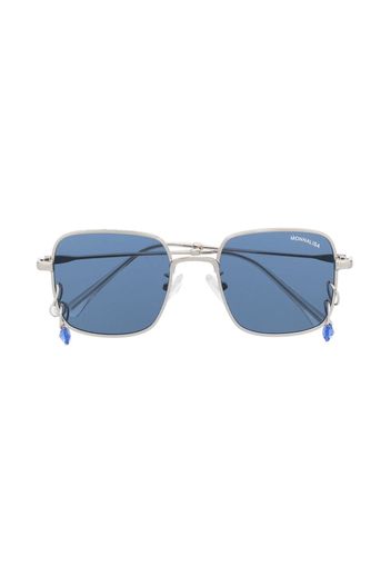 Monnalisa sqaure-frame sunglasses - Grigio