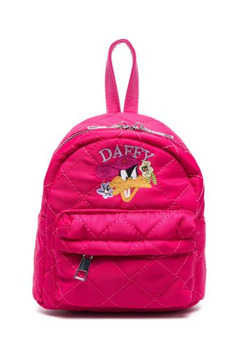 Monnalisa Zaino con ricamo Daffy - Rosa