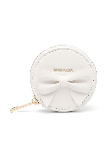 Monnalisa Clutch con fiocco - Bianco