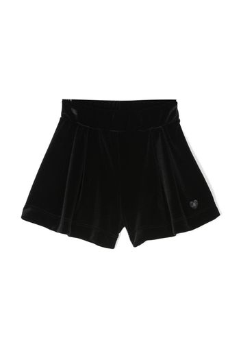 Monnalisa Shorts con applicazione - Nero