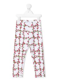 floral print trousers