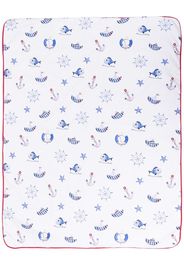 Monnalisa nautical-print sleep next - Bianco