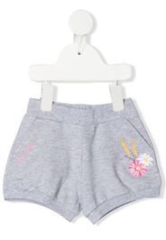 Monnalisa Shorts a fiori - Grigio