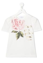 Monnalisa T-shirt con stampa - Bianco