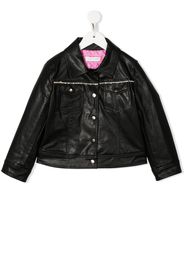 Monnalisa crystal-embellished Mickey jacket - Nero