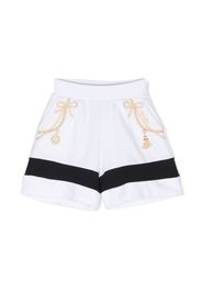 Monnalisa Shorts con stampa - Bianco