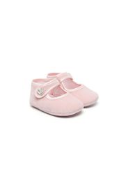 Monnalisa heart buckle-fastening ballerinas - Rosa